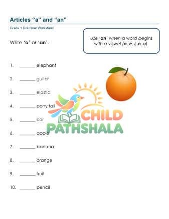 Preview of Articles A An B
