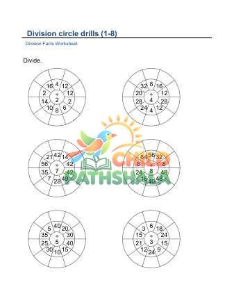 Division Circle Drills C