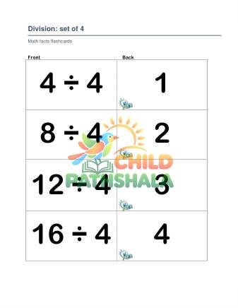 Preview of Division Set 4 5 6