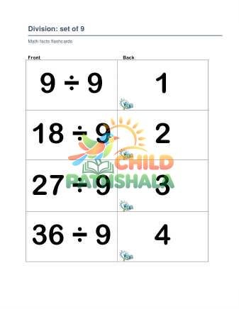 Division Set 9 10