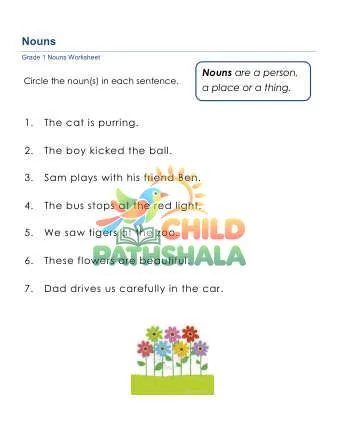 Preview of Circle Noun