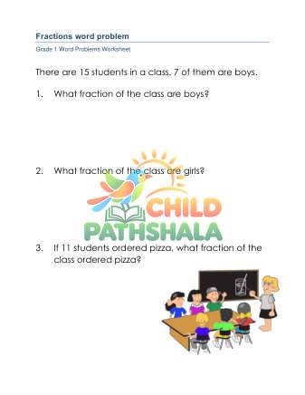 Fraction Word Problems B