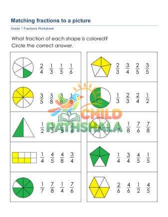 Preview of Fractions Matching 2