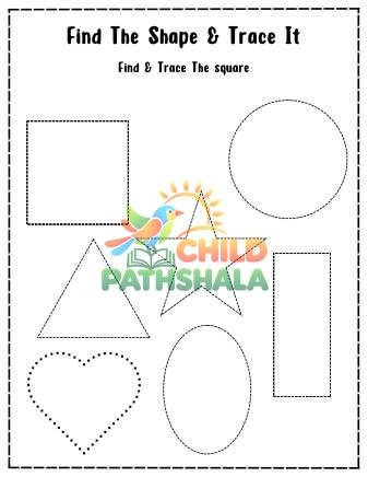 Find The Shape And Trace It Part 2