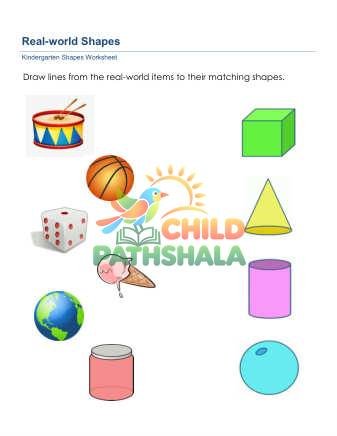 Shapes Real Objects 1
