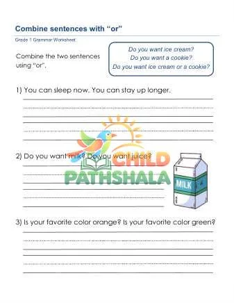 Preview of Conjunctions Or