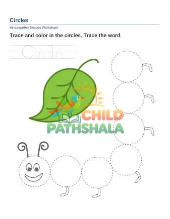 Preview of Trace Color Shapes