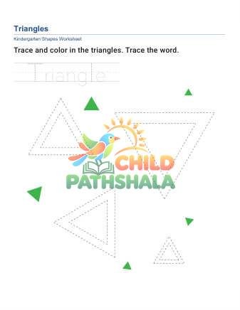 Trace Color Shapes E