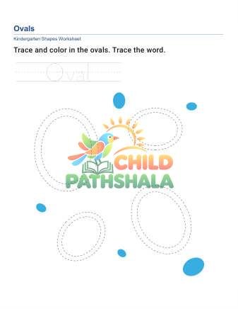 Preview of Trace Color Shapes G