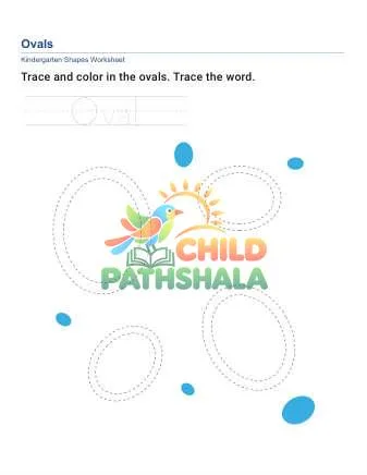Preview of Trace Color Shapes G