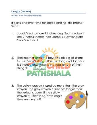 Preview of Length Word Problems A