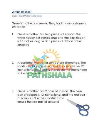 Preview of Length Word Problems D