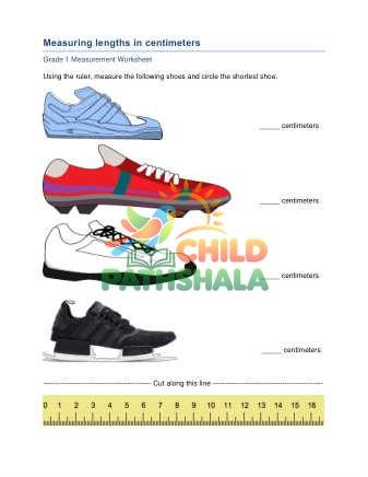Preview of Measurement Ruler Cm B