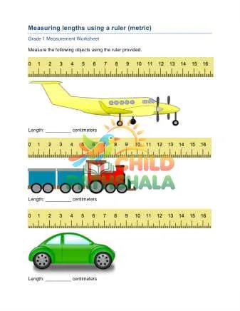 Preview of Measuring Length Cm