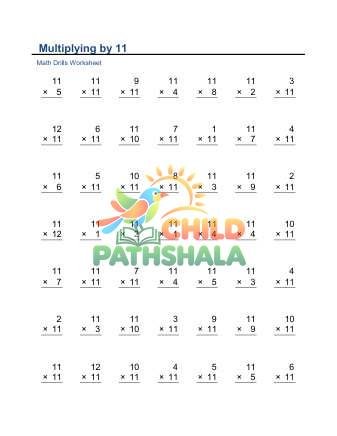 Eleven Times Table B