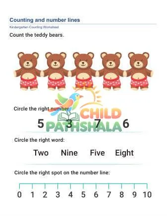Preview of Count Number Line