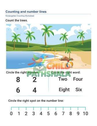 Preview of Count Number Line C