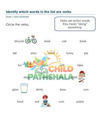 Preview of Identify Verbs