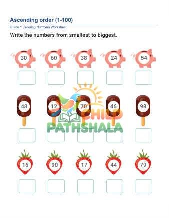 Preview of Number Order E