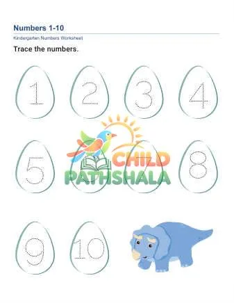 Preview of Number Sequence 1to10