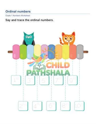 Preview of Ordinal Numbers