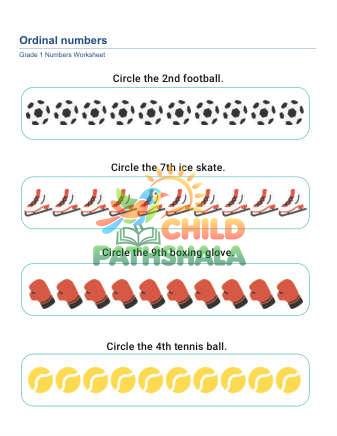 Ordinal Numbers D