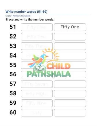 Preview of Write Number Words 100