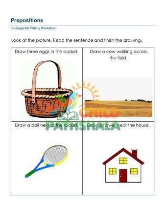 Preview of Prepositions Location 3