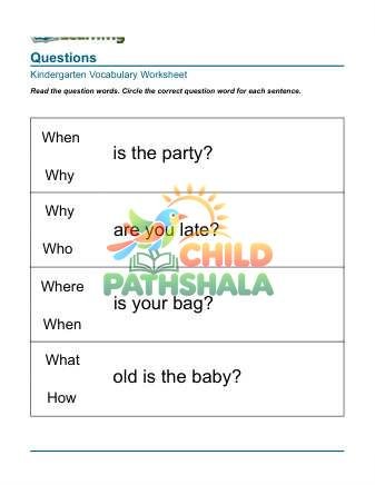 Question Sentences 1