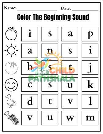 Beginning Sounds Beginning