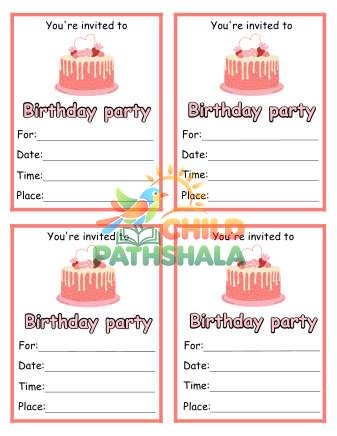 Preview of Birthday Party