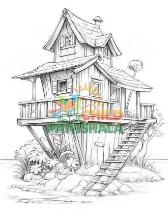 Preview of Bonus B Funny Houses Beach