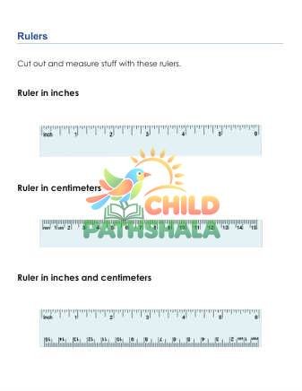 Preview of Cut Out Rulers