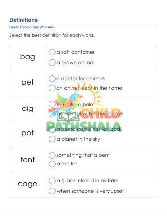 Preview of Definitions