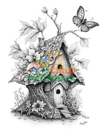 Preview of Fairy Houses Dark