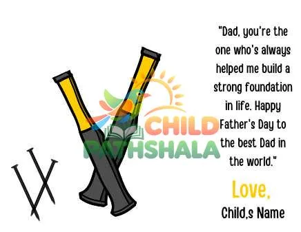 Preview of Father S Day Footprint Art
