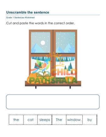 Preview of Sentence Scramble Frr