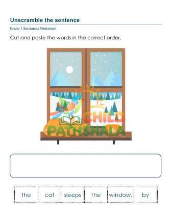 Preview of Sentence Scramble Frr