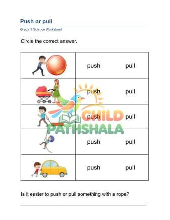 Preview of Forces Push Pull