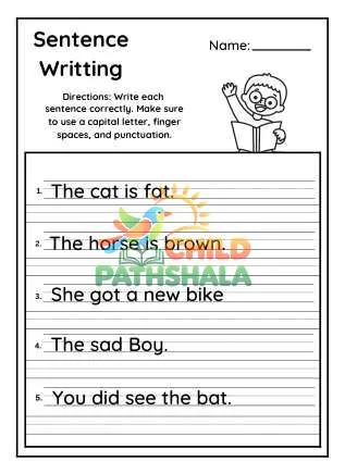 Preview of Sentences