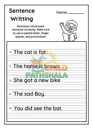 Preview of Sentences