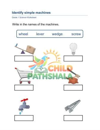 Preview of Identify Simple Machines
