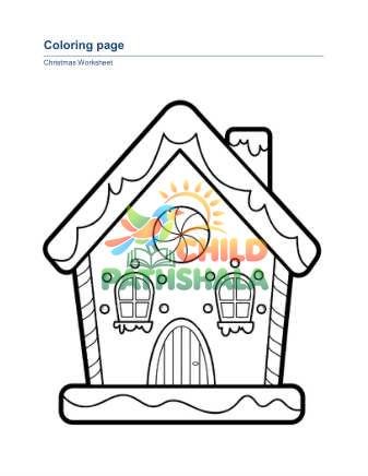 Christmas Coloring Page