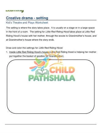 Preview of Kids Theater Plays Setting