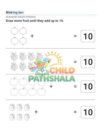 Making Ten Objects E