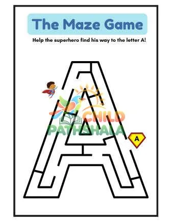 Preview of Maze Worksheet