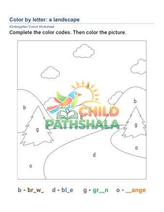 Preview of Color By Letter