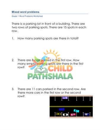 Preview of Mixed Word Problems A
