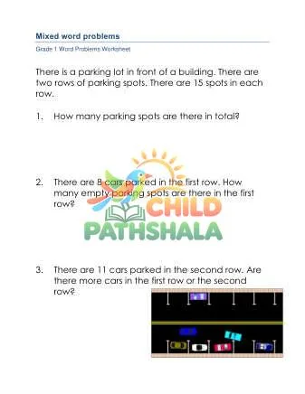 Preview of Mixed Word Problems
