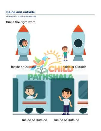 Preview of Position Words Inside Outside